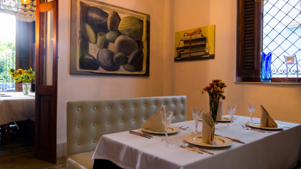 Le Chansonnier French Restaurant Havana, Cuba