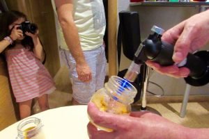 Torching Crema Catalana in Barcelona