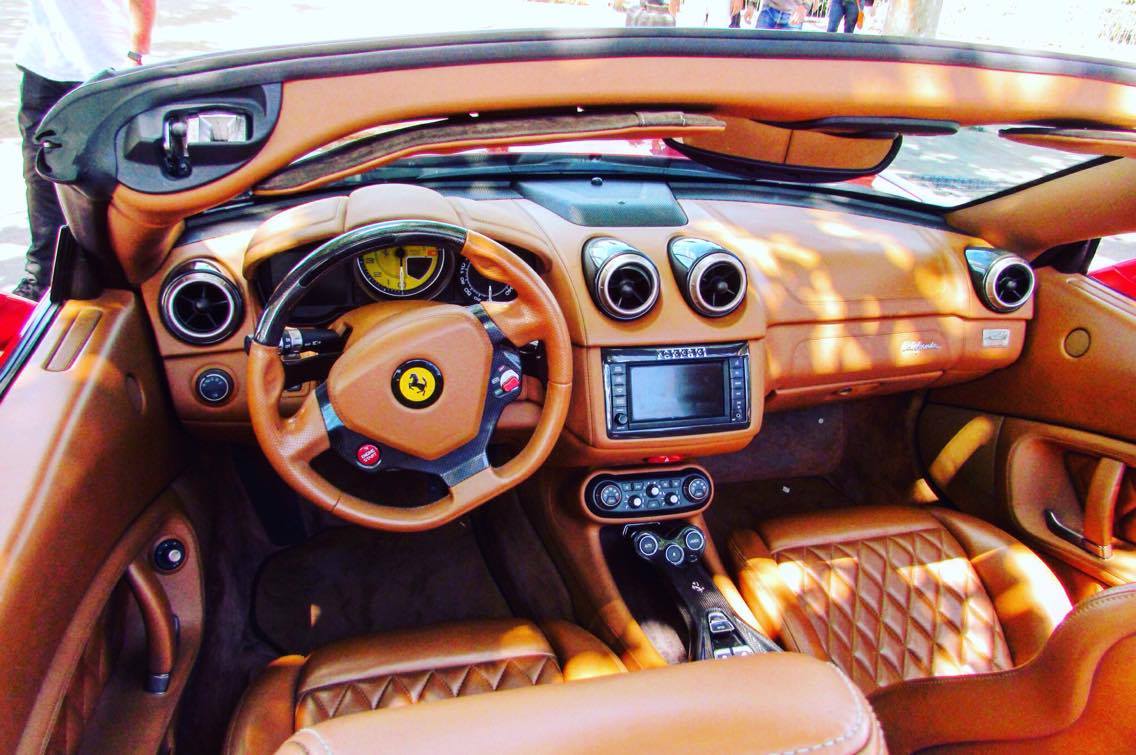 ferrari california t interior