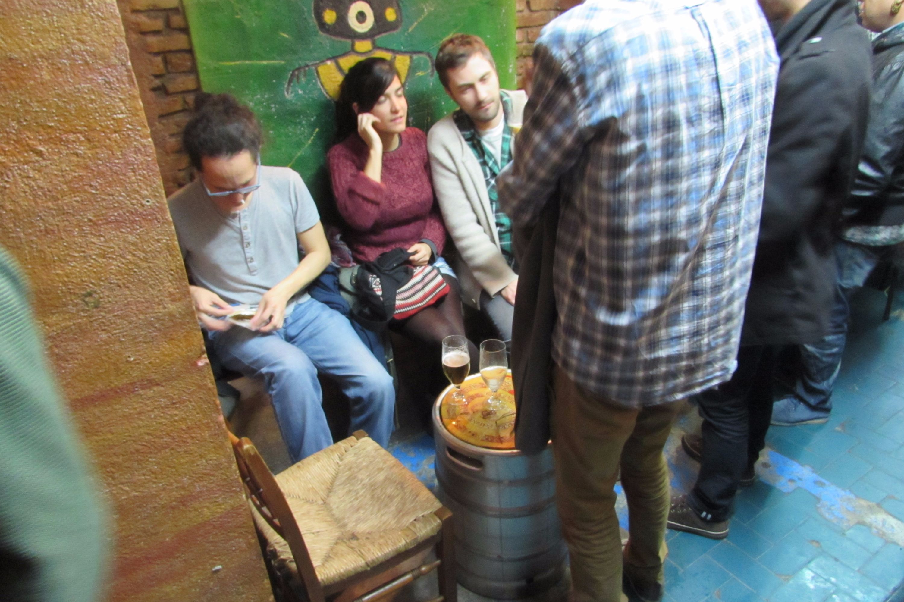 Manu Chau's Bar in Barcelona