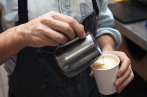 Third-wave coffee in Raval, Barcelona, at Caravelle