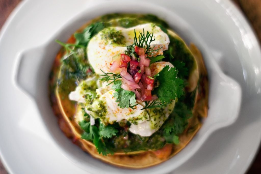 Caravelle's Huevos rancheros - Raval, Barcelona