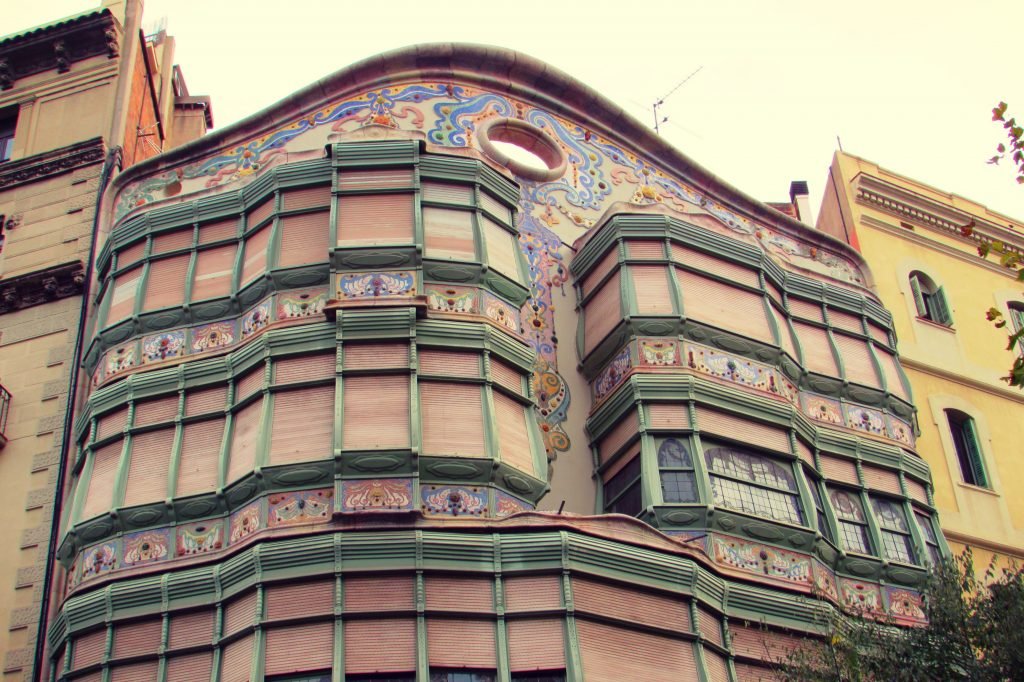 Casa Comalat Modernist Building in Barcelona