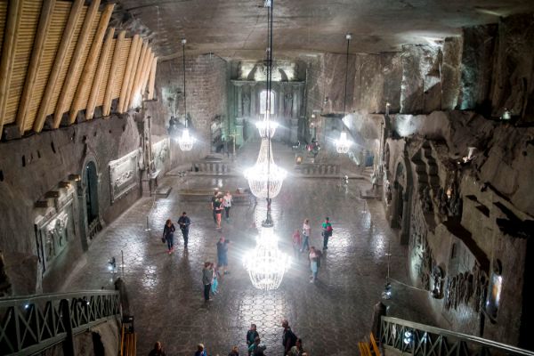 Wieliczka Salt mine Cave Church