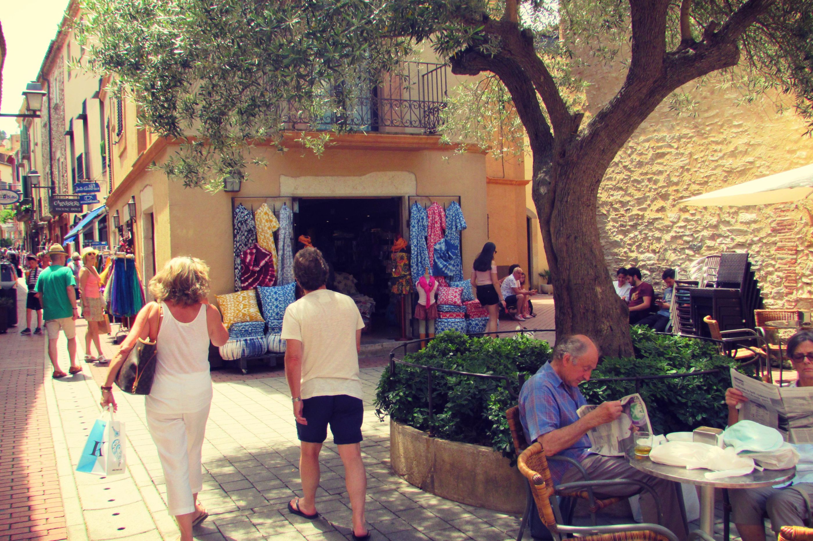 Begur Town, Costa Brava, Catalonia Bike Touring