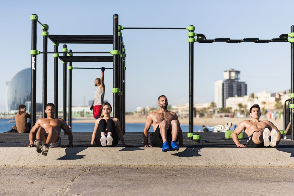 Barcelona Free Fitness Bootcamp at the Beach