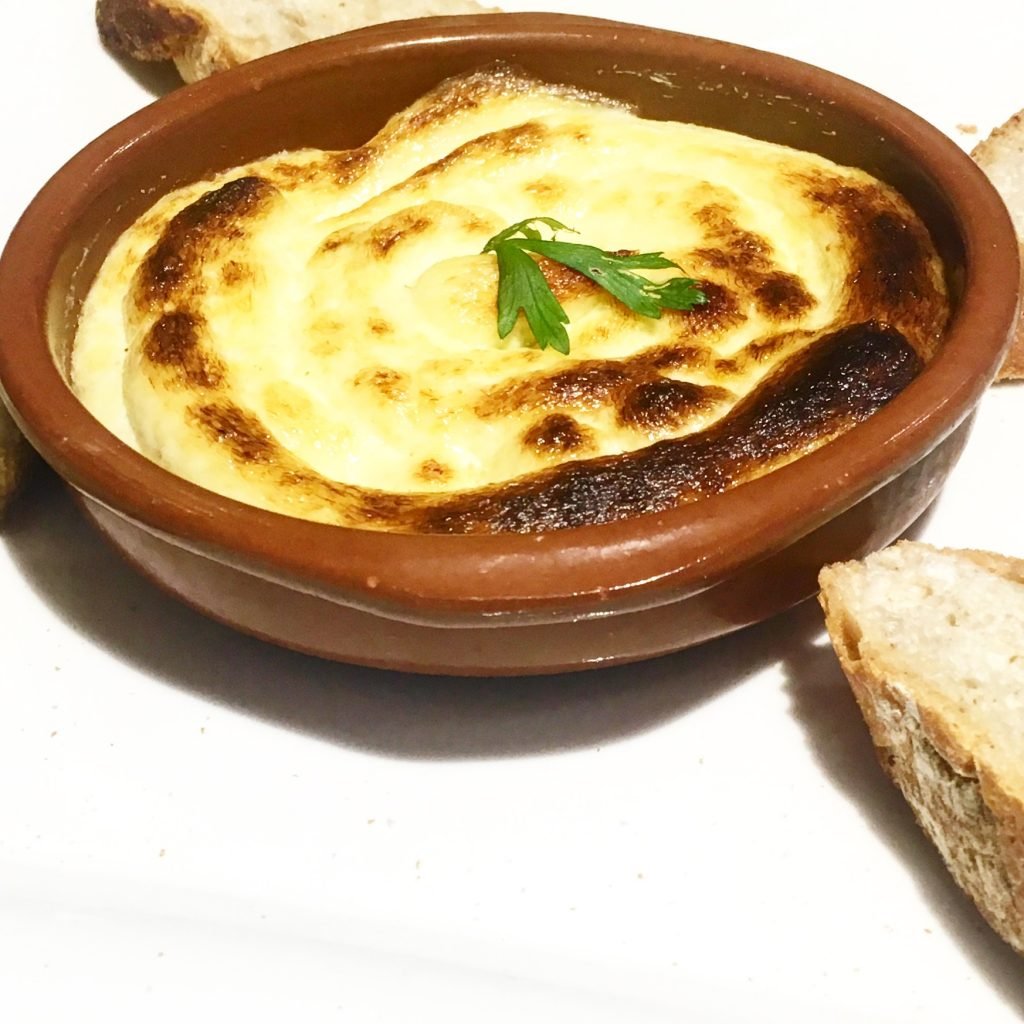 Brandada de Bacalao (Salted Cod) at Casa Montaña in Valencia