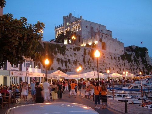 Plaça d’Es Born Menorca