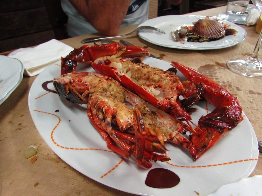 Bogavante (lobster) in Asturias