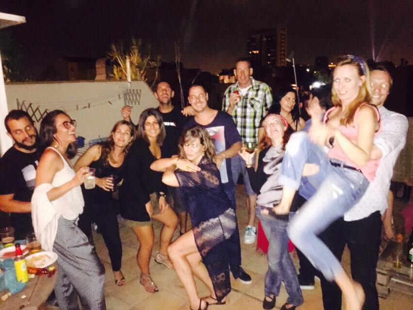 Rooftop Party in Barcelona
