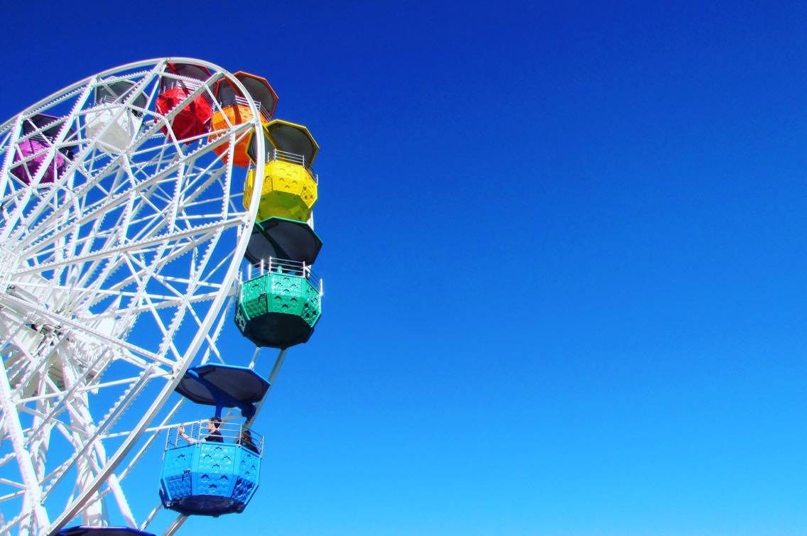 Tibidabo Barcelona ~ Vintage Theme Park and Church with Breathtaking Views