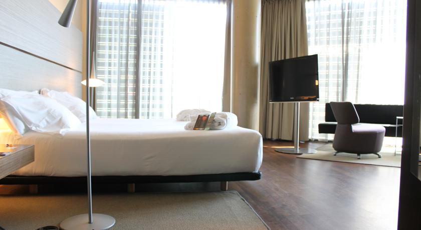 Bedrooms in B-Hotel 3-Star Design hotel in Barcelona
