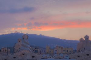 Hotel Alma Rooftop Terrace and Views of Antoni Gaudi's La Pedrera