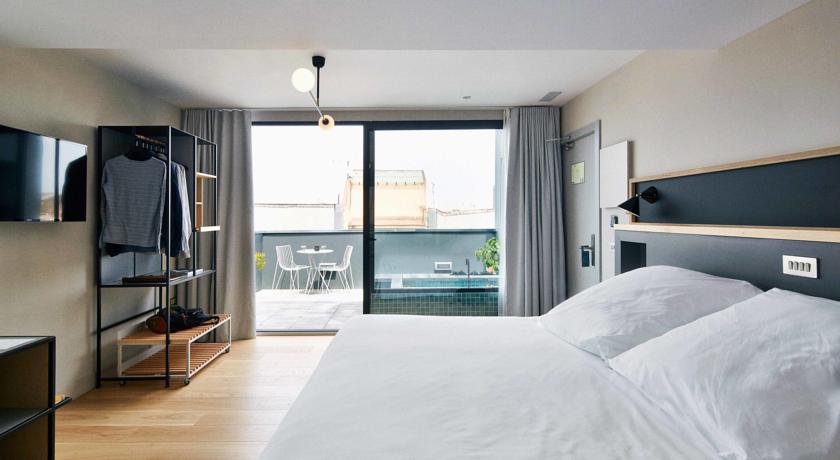 Hotel Brummell hotel Barcelona with private terrace