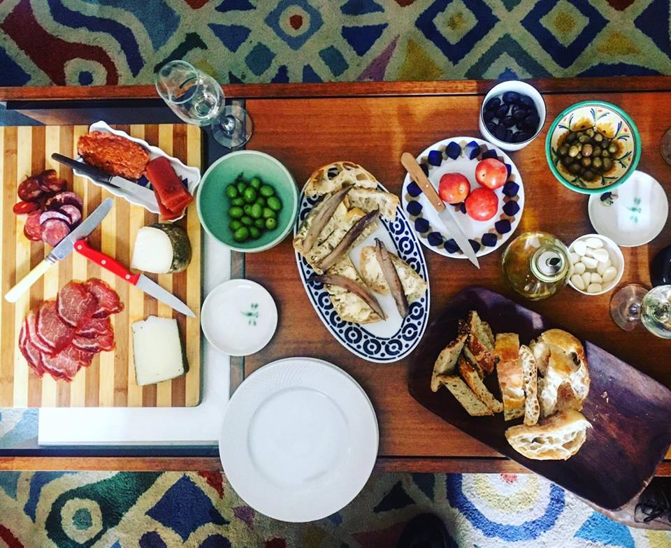 Tapas at Chef Sarah Stothart's Delicious Home Dining Experience in Barcelona - Barcelona Food Sherpa Market Tour and Home Dining Experience