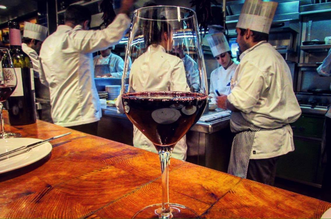 Wine at Bar Canete Barcelona