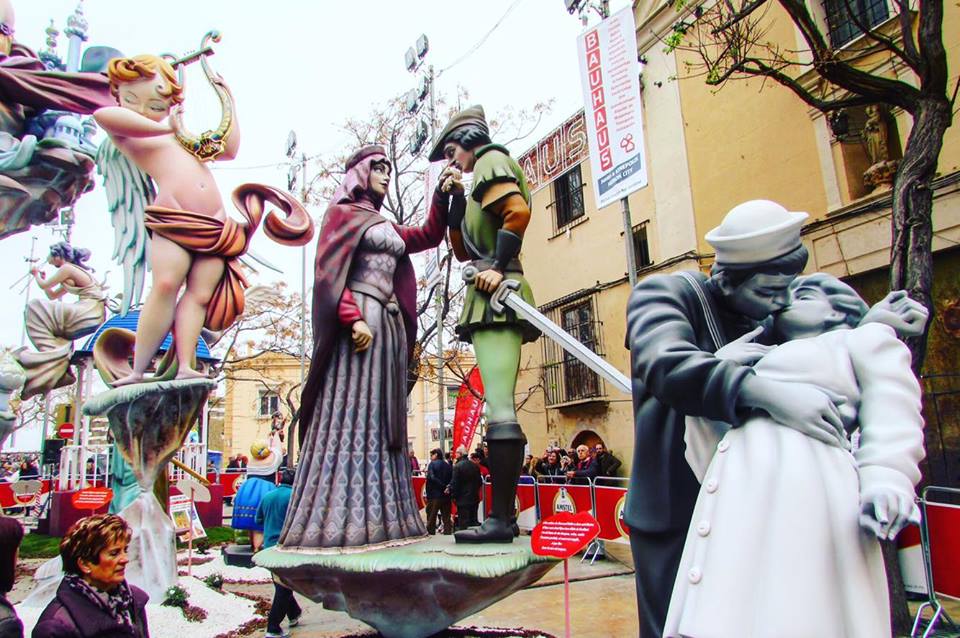 Famous ninots at Valencia's Las Fallas festival