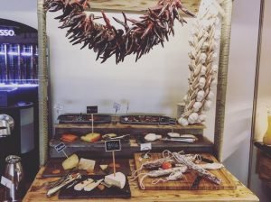 Breakfast buffet at Gran Hotel La Florida Hotel in Barcelona