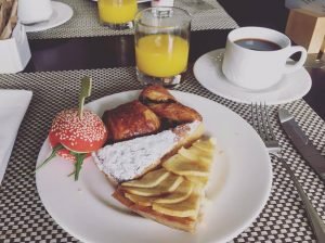 Breakfast buffet at Gran Hotel La Florida Hotel in Barcelona