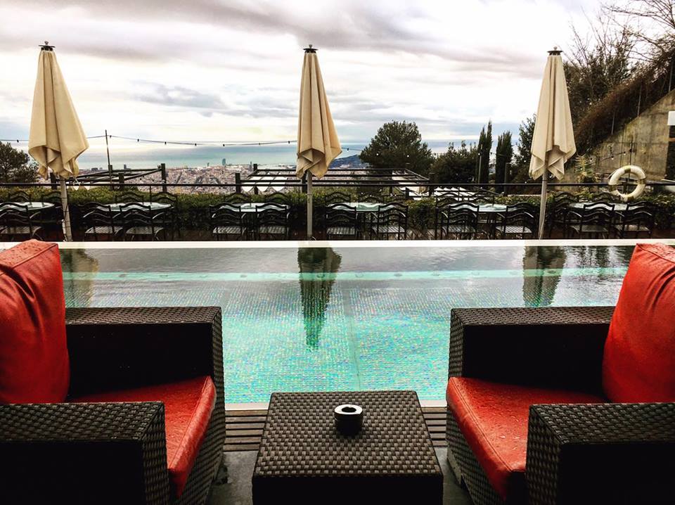 Outdoor pool Gran Hotel La Florida Hotel in Barcelona