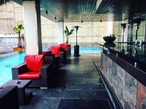 POol bar Gran Hotel La Florida Hotel in Barcelona