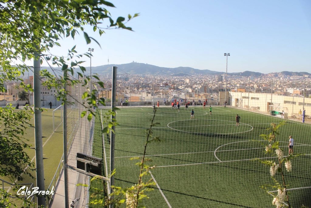 La Satalia football pitch in Barcelona