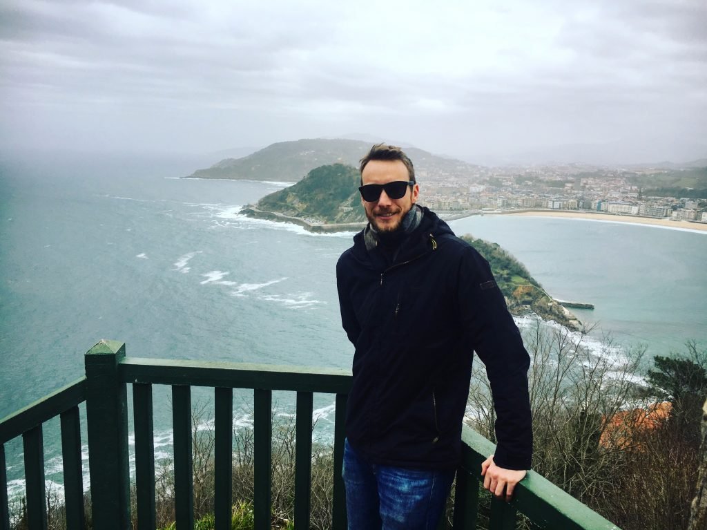 Ben in San Sebastien