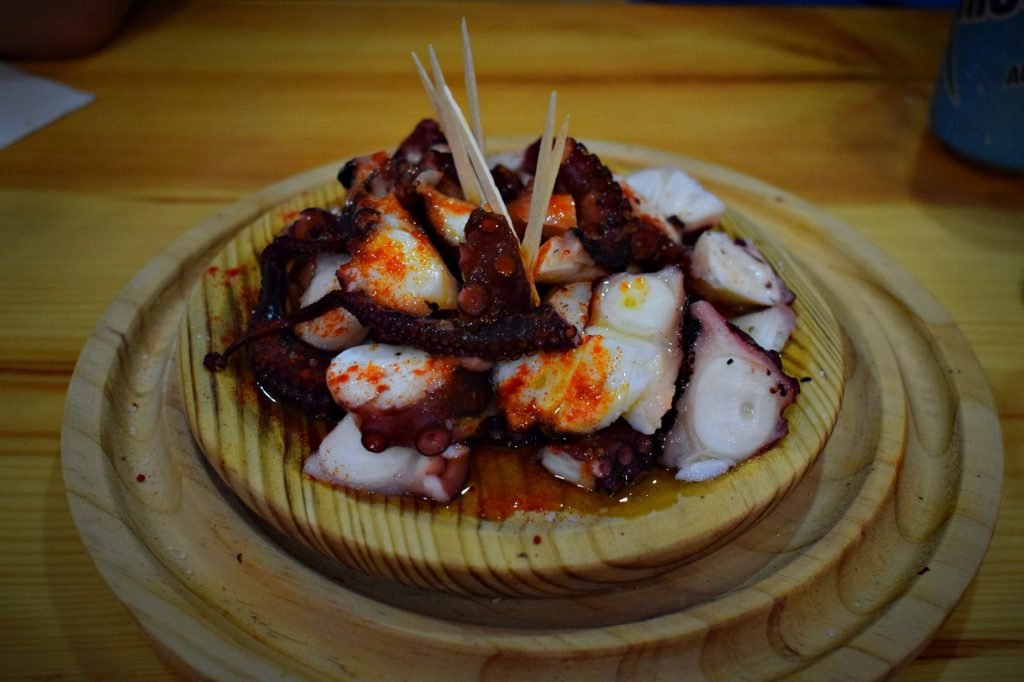 Best octopus in Melide, Galicia - Camino de Santago