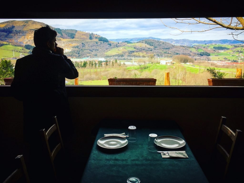 Cheese tasting with a view at Mikel's farm