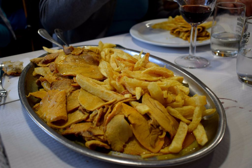 Lomo - Food and eating on the Camino de Santiago with traveltheway