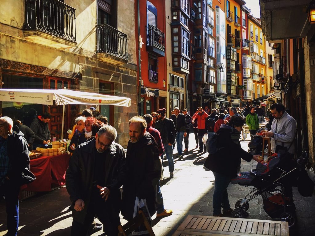 Streetlife in Vitoria