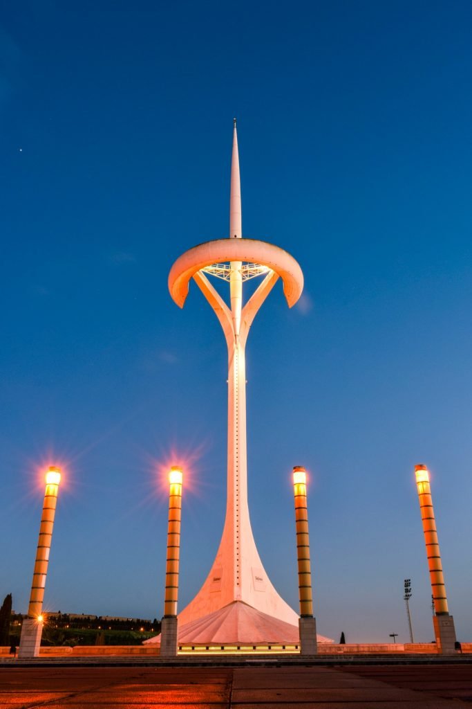 Montjuïc Communications Tower, AKA Torre Calatrava or Torre Telefónica
