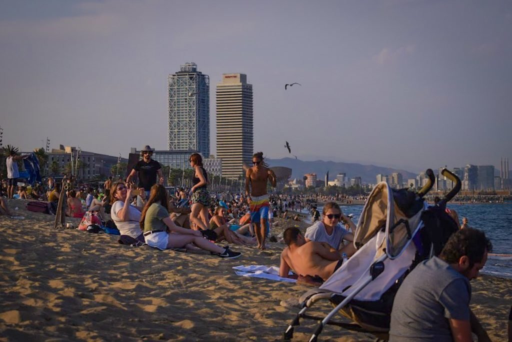 Barceloneta beach, Barcelona