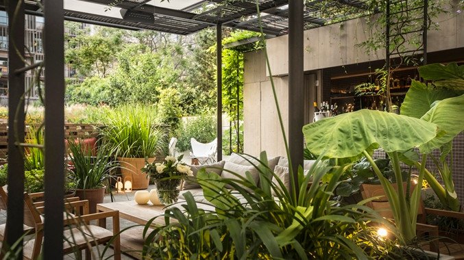 Alexandra Hotel Barcelona Outdoor Bar Terrace