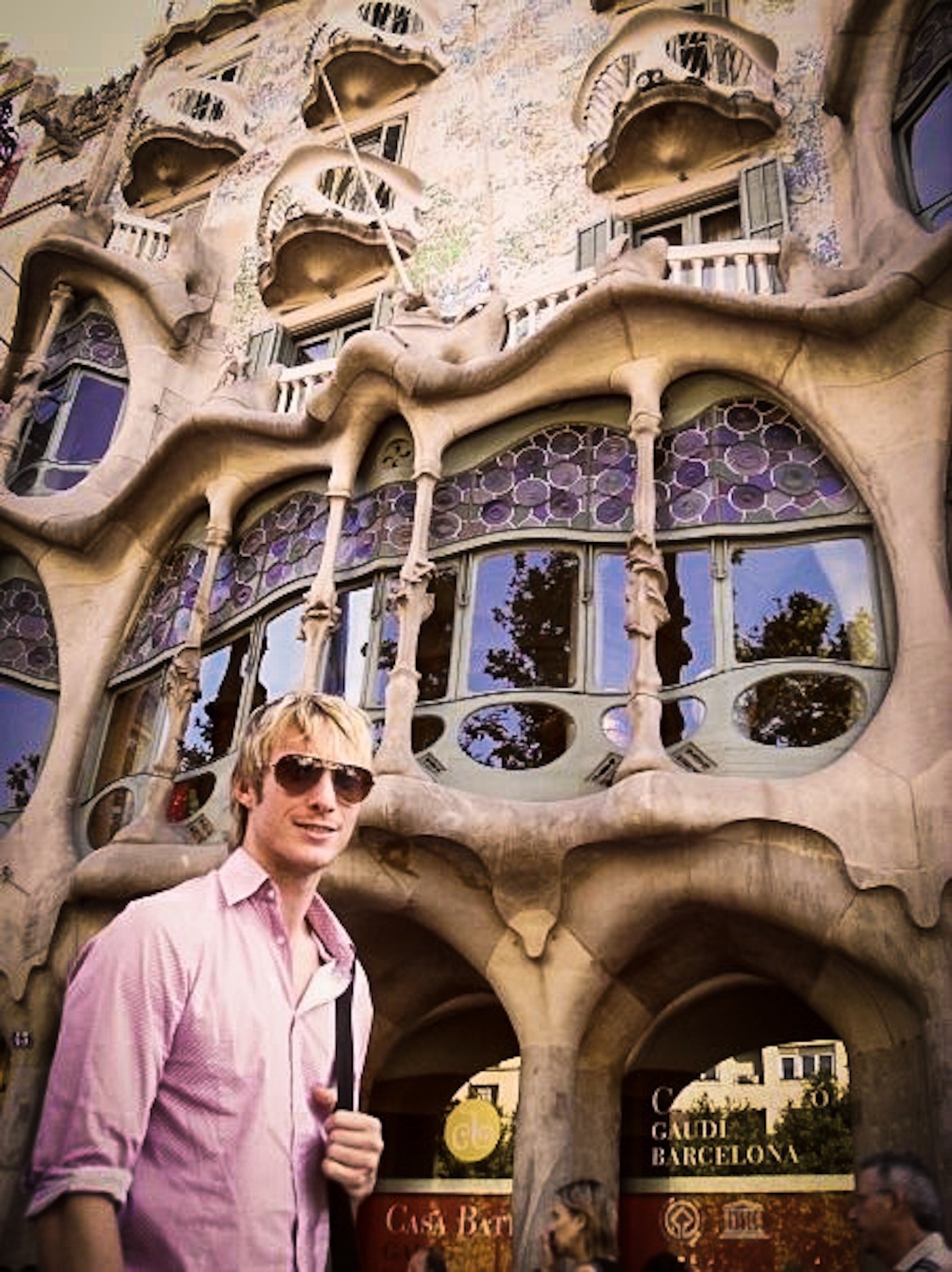 Travel writer Ben Holbrook's first day in Barcelona at Casa Batllo, Barcelona
