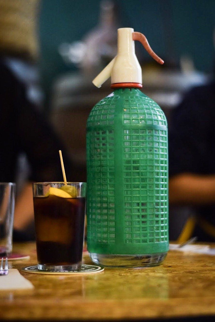 Spanish vermouth with a cool sifon bottle - Barcelona Food Experiences Food Tour