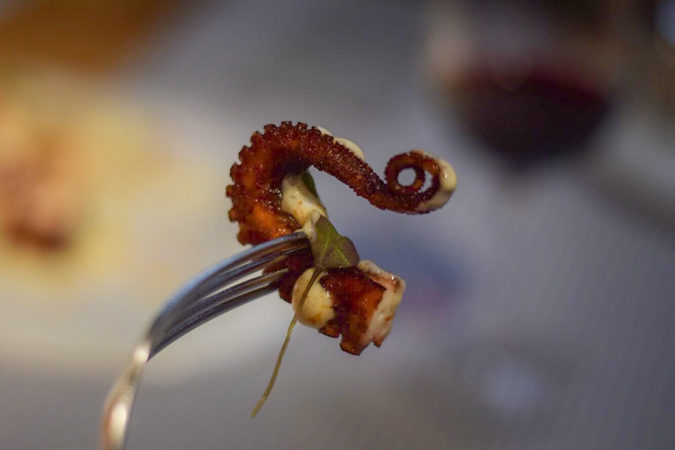 Crispy 'pulpo' octopus - Barcelona Food Experiences