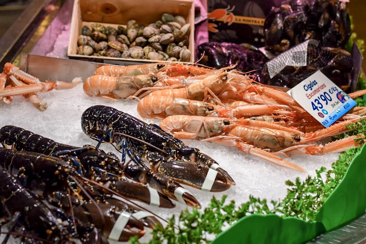 La Paradeta fish and seafood restaurant in Sants, Barcelona