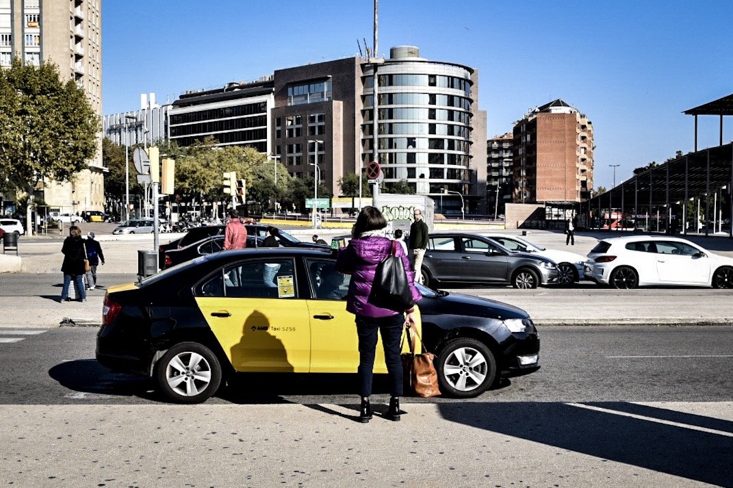 Barcelona Street Photography Project at Sants Estacio Train Station by Ben Holbrook