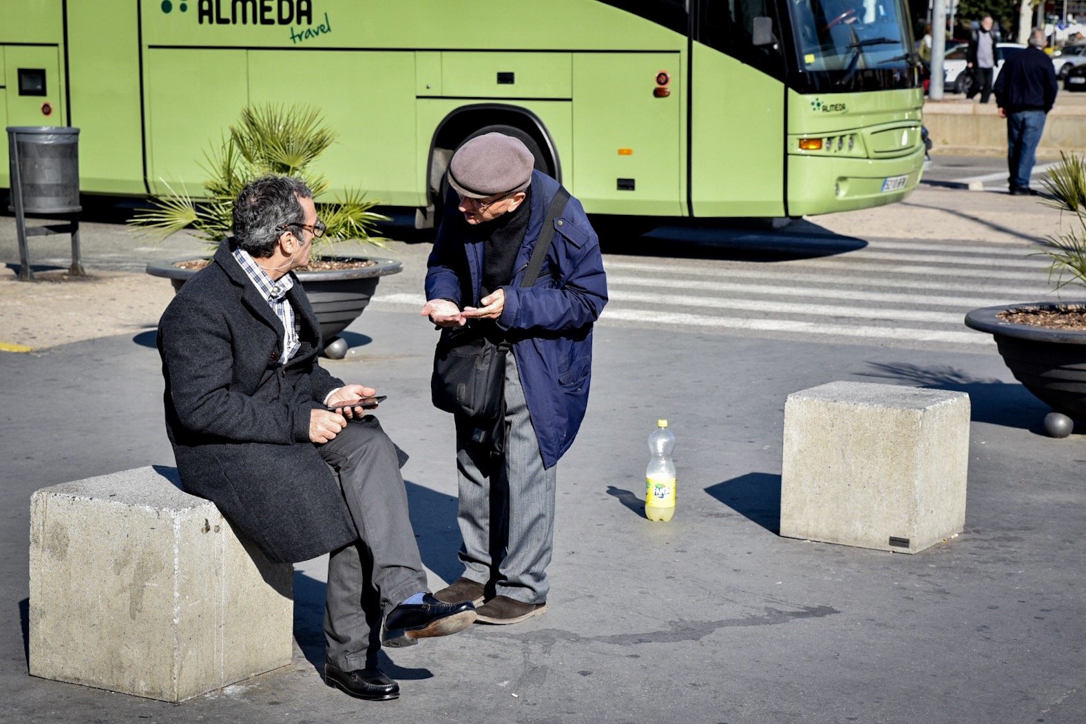 Barcelona Street Photography Project at Sants Estacio Train Station by Ben Holbrook