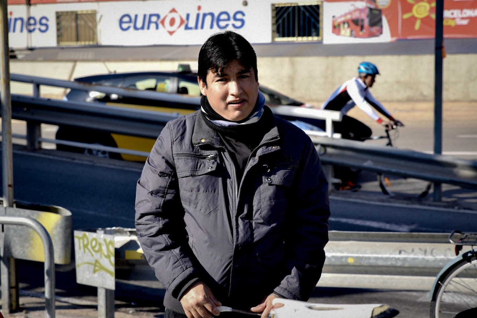 Barcelona Street Photography Project at Sants Estacio Train Station by Ben Holbrook