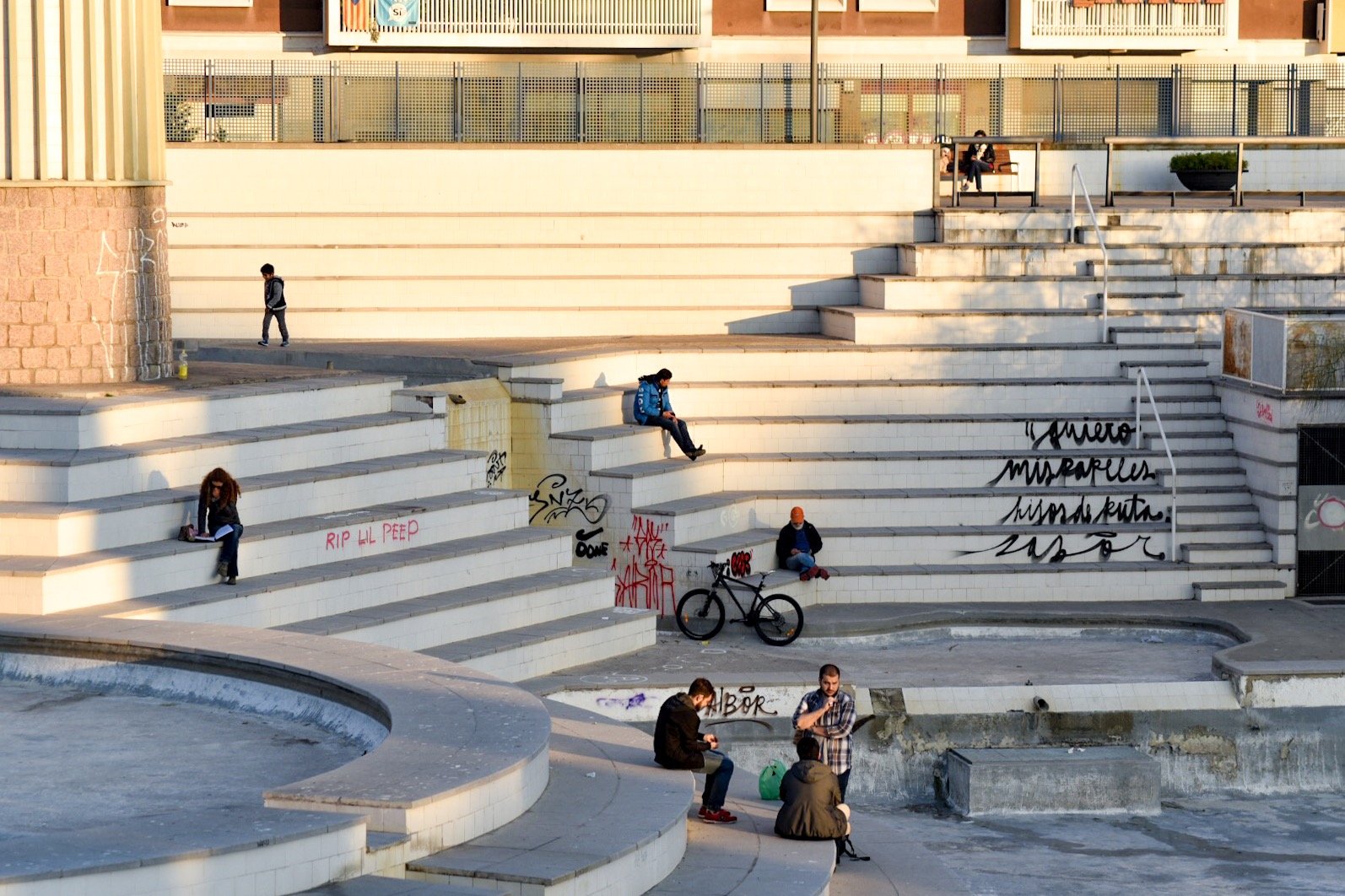 Barcelona Street Photography Project at Sants Estacio Train Station by Ben Holbrook