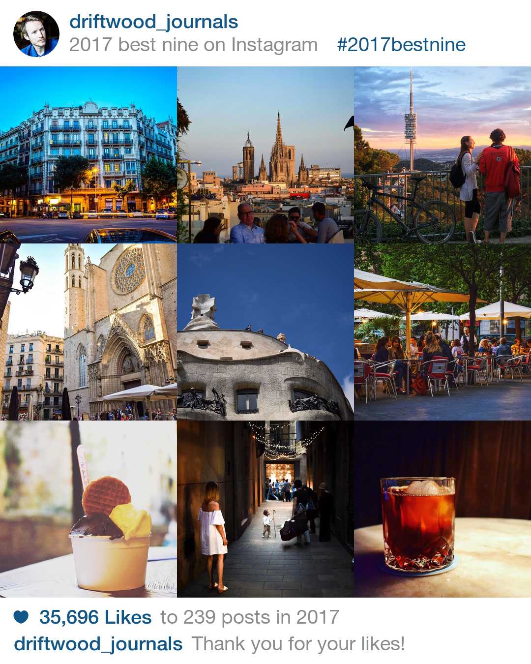 Best of 2017 Driftwood Journals Spain Travel Blog