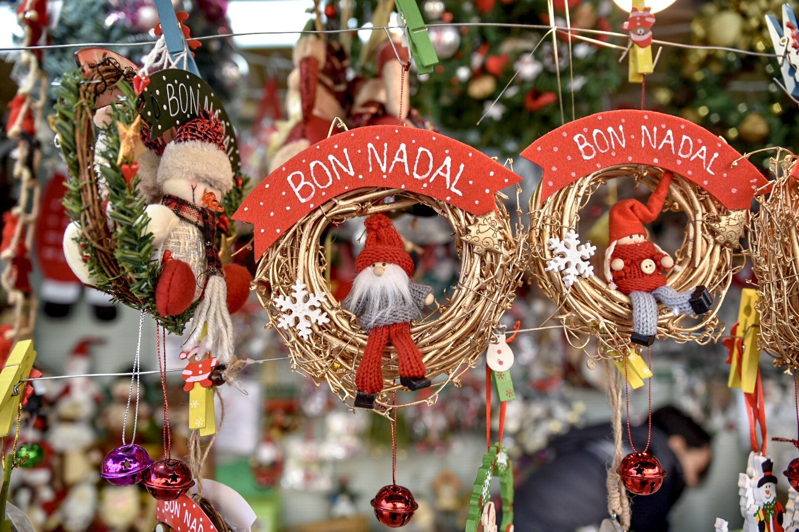 Bon Nadal Fira de la Sagrada Familia Christmas Market