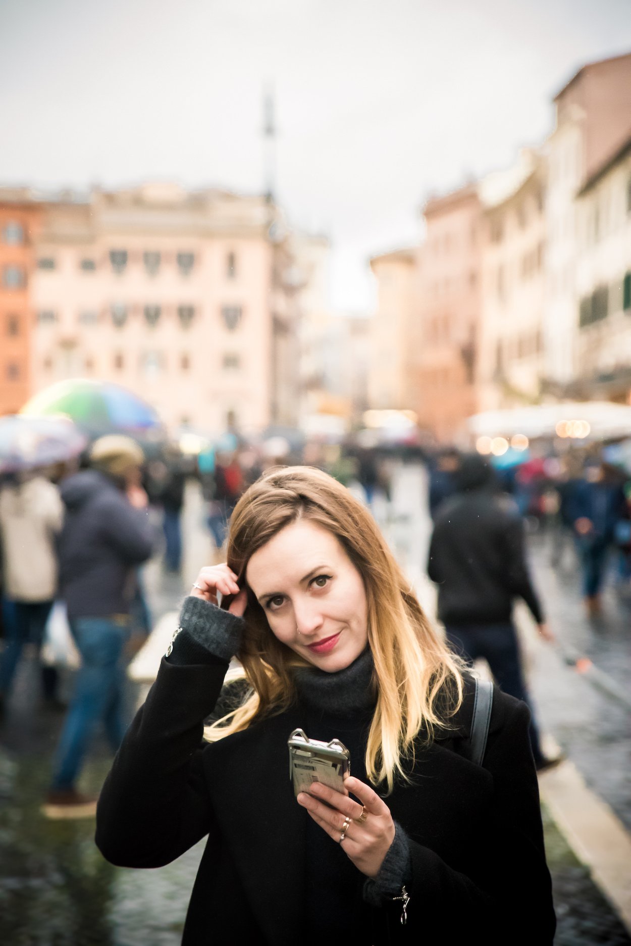 Piazza Navona in Rome - by Ben Holbrook.