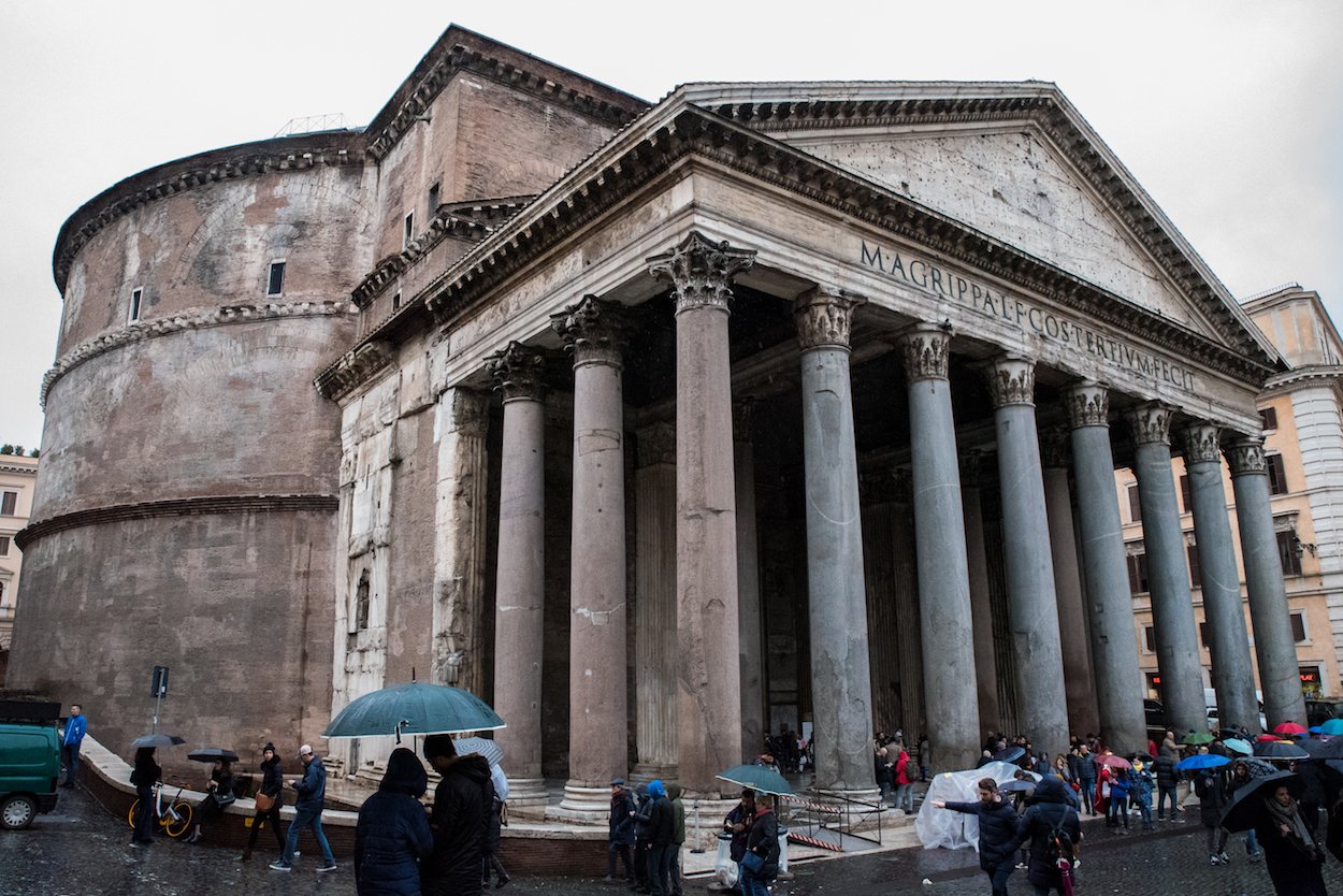The Pantheon in Rome - by Ben Holbrook.