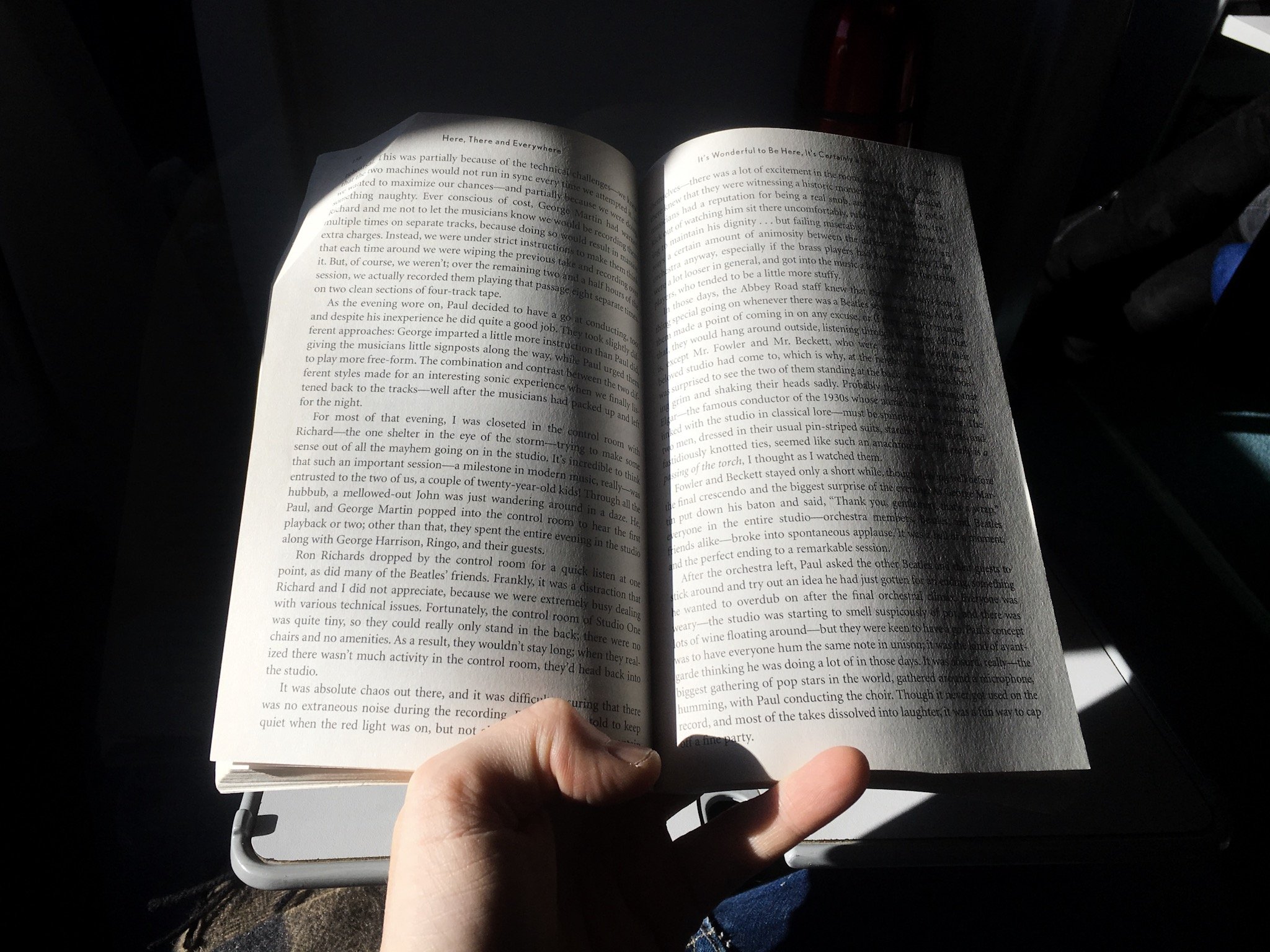 Is there any greater pleasure than reading a good book as you rattle along the Mediterranean