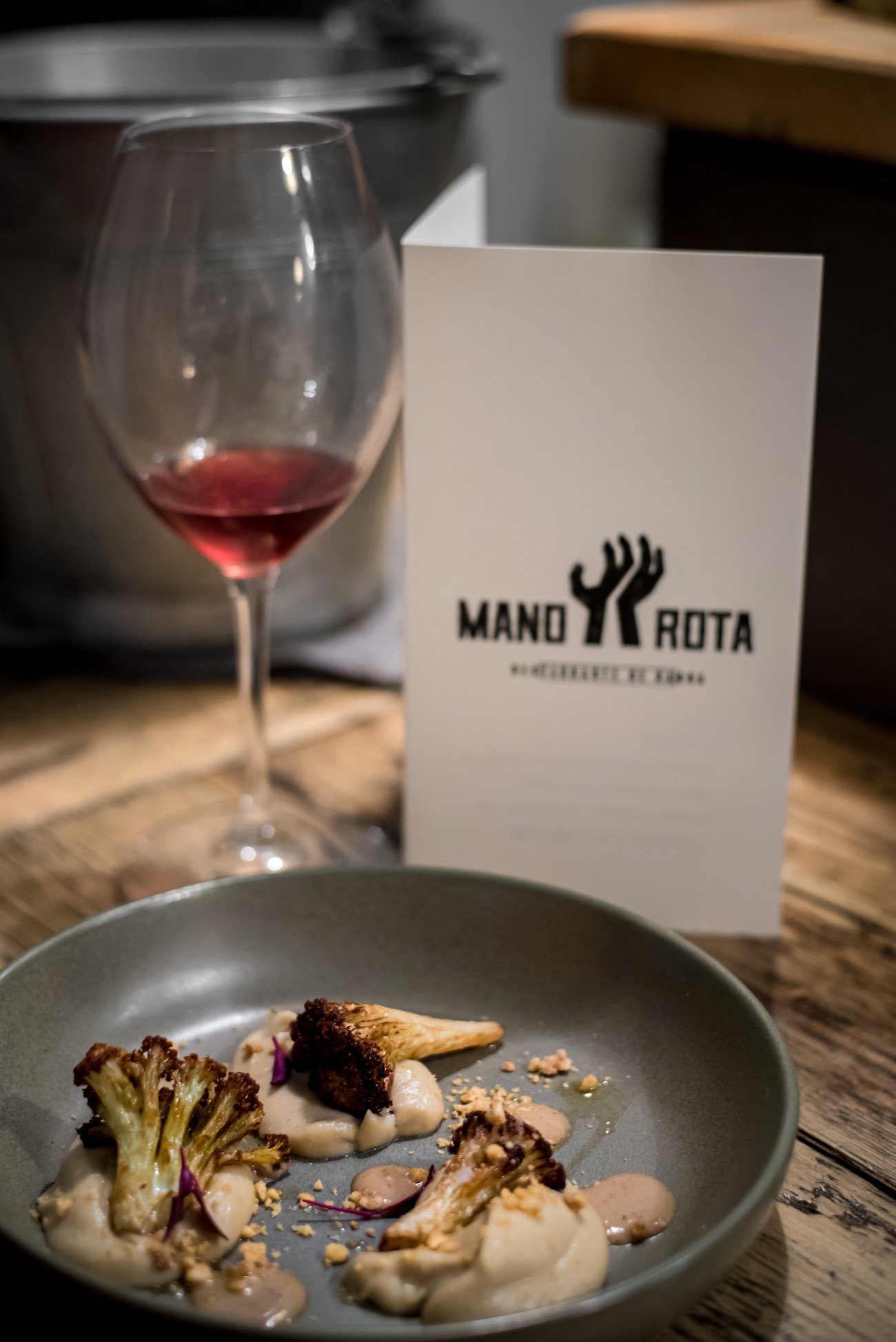 Mano Rota Restaurant - Vegetarian Menu - Poblesec, Barcelona