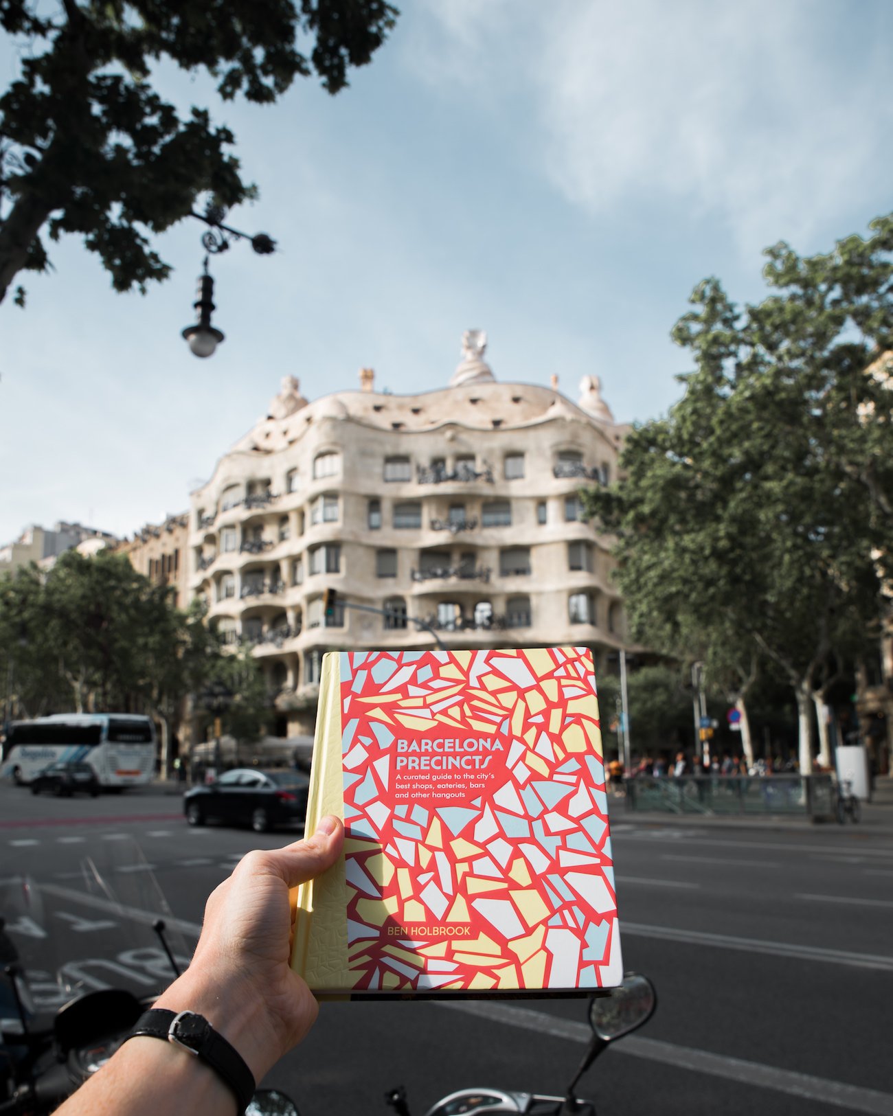 Barcelona Precincts Travel Guide Book by Ben Holbrook from DriftwoodJournals.com