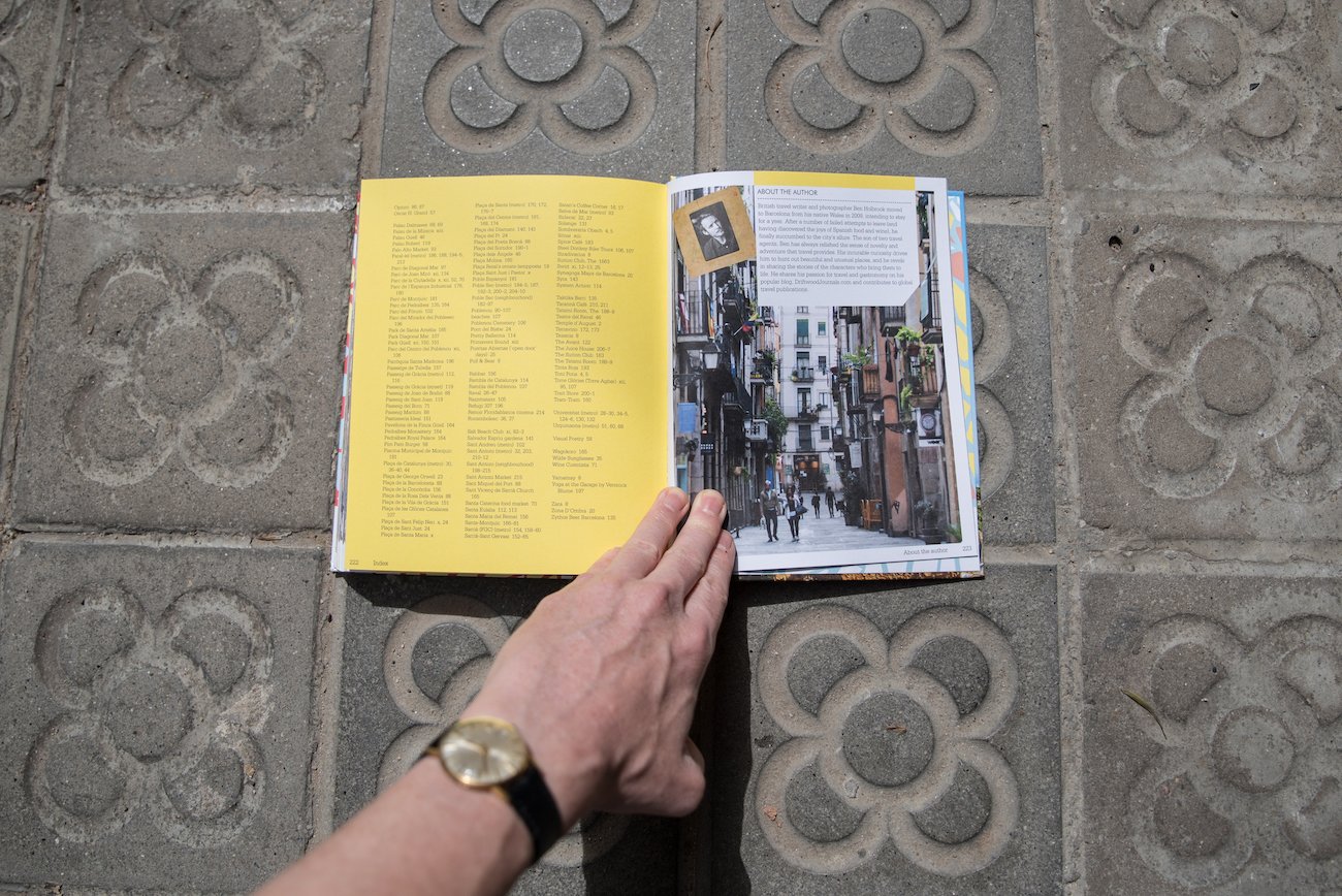 Barcelona Precincts Travel Guide Book by Ben Holbrook from DriftwoodJournals.com